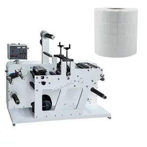 Automatic Rotary Blank Sticker Label Die Cutter Roll to Roll Label Slitting Cutting Machine