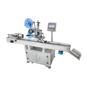 Fully Automatic Flat Labeling Machine Self-Adhesive Label High-Speed Sticker Machine for Carton Food and Vegetable Packaging Bag
