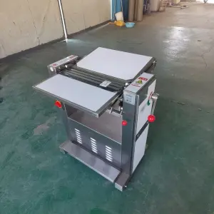 220V Stainless Steel Pork Skin Cutting Cattle Meat Skin Peeler Meat Slicing Peeling Machine Removing Frozen Pork Fat Skin off