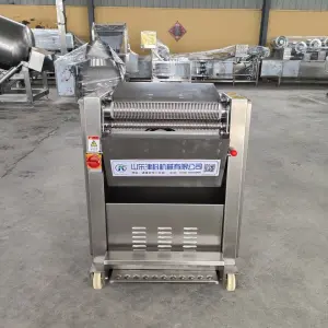 CE Automatic Meat Slicing Machine Long Slice Pork Skin Slicer Pork Skin Peeling Machine Beef Peel Meat Cutter Machine