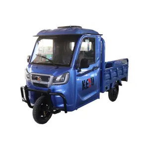 KEYU Electric Cargo Tricycles Motorized Electric Cargo Tricycle for Adults