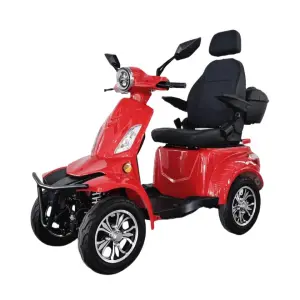 European 1000W 60V 20ah Electric Scooter 10 Inch Tire Smart Electronic Type Four Disabled Wheels 120kg Door-to-Door Delivery EEC