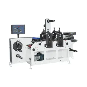 Motor Driven Paper Making Machine Die Cutting Machine with Gearbox and PLC Core Components Pump Engine