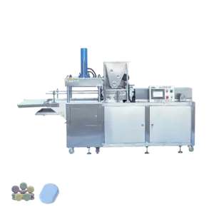 Supply Laundry Tablets Making Machine Customizable Shape Bath Bomb Cube Molding Machine
