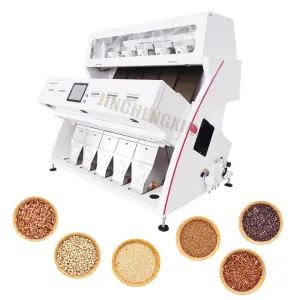 Touch Screen CCD Camera Coffee Beans Color Sorting Machine From