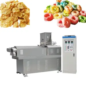 Corn Flakes/Oat Flakes Making Machine/Soybean Flaking Machine Break Fast Cereals Production Line