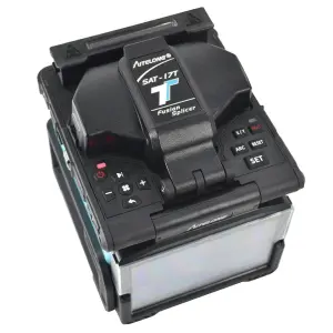 SAT-17T Optical Fiber Fusion Splicer Splicing Machine 7s Splicing Optical Fusion Splicer Replace SAT-17S