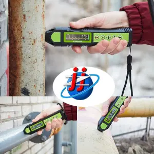 JZJR5000 High Precision 4MHz Ultrasonic Thickness Gauge IP55 Protection 0.001 Accuracy Low Cost NDT Nondestructive Testing Meter