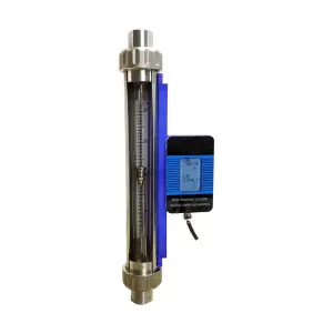 FMR20C Series Remote-Type Transparent Glass Tube Rotameter Variable Area Flow Meter for Gas & Liquid in Laboratories 4-20mA