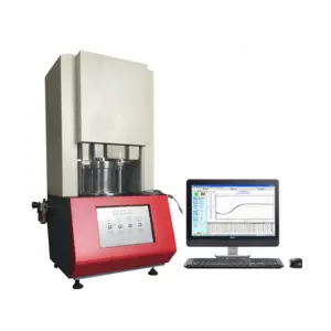Computer Controlled Mooney Viscosity Testing Machine , Electronic Mooney Viscometer for Rubber