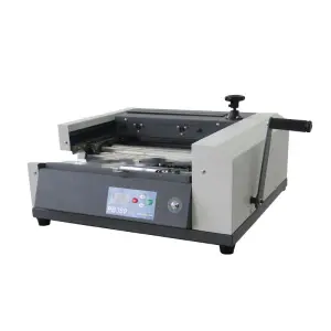 WD-3238 Electric Desktop A4 Size Semi-Automatic Glue Binding Machine Post-Press Equipment