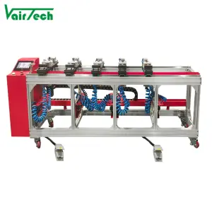 CNC Punch Machine for Aluminum ABS HVAC Diffuser Grille Auto Spacing Dual Processing