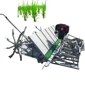 Manual Seeder High Efficiency Paddy Wheat Rice Transplanter Planting Machine 4 6 8 Rows Rice Seeder Agricultural Seeder