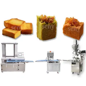 Automatic Pineapple Cake Making Machine Pineapple Pastry Production Line