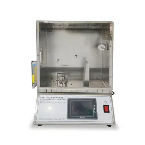 45 Degree Automatic Flammability Tester ASTM D 1230 Textile Fabric Burning Flammability Testing Equipment GT-C32