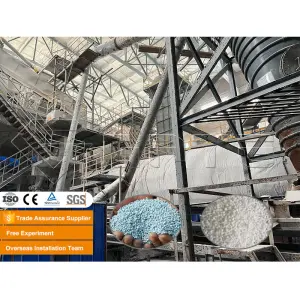 Calcium Ammonium Nitrate Compound Fertilizer Calcium Nitrate Fertilizer Granules Making Machine