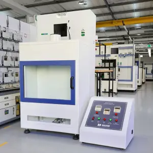 Flexible Cellular Polymeric Materials Horizontal Burning Tester Materials Horizontal Flammability Test Machine