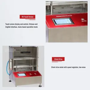 Automobile Interior Material Flame Retardant Testing Instrument Fabric Horizontal Flammability Chamber