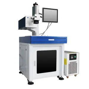 UV Laser Etching Machinery for Metal and Plastic Glass Jewelry PCB Board Wafer Micro-hole Blind Hole Processing