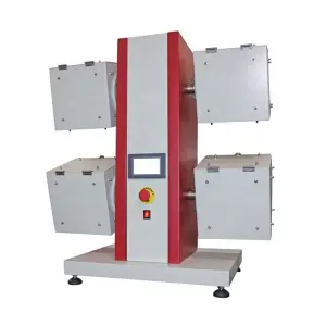 Fabric ICI Pilling and Snagging Tester, Textile Roll Box Pilling Friction Test Equipment ICI Pilling Testing Machine
