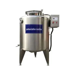 Small Complete Line Jam Yogurt Juice Camels Fruit Puree Pasteurizer Milk Machine for 10000 l /hr
