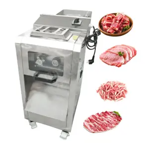 Commercial Automatic Electric Chicken Fillet Breast Fresh Pork Beef Fresh Meat Slicer