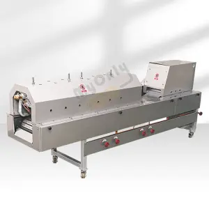 Automatic Pita Bread Paratha Production Line Wheat Flour Tandoori Roti Make Machine Fully Automatic