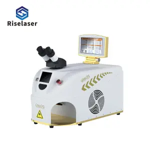 80W YAG Portable Jewelry Laser Spot Welder | Precision Gold/Silver Welding Machine for Jewelry Repair
