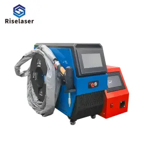 Mini Portable Fiber Laser Welding Machine Air Cooled 1200W 1500W 2000W Laser Welder Cutter Cleaner