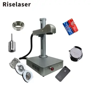 Desktop 20W Mini Portable Jewelry Metal Fiber Laser Marking Engraving Printing Machine