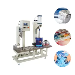 Farfly Paint Ink Production Filling Machine FWG for Metal Plastic Buckets Filling