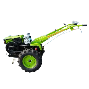 Mini 2-Wheel Walking Hand Tractor with 8HP Diesel Power Farm Mini Two-Wheel Mini Tiller Core Engine Gear Components