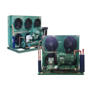 Heavy-Duty 5HP Semi-Hermetic Refrigeration Unit 220V/380V Air-Cooled for Industrial Cold Storage and Freezer Room