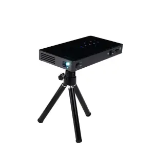 P8I Mini HD Input Projector 1080P Smart Android Wifi BT Mobile Phone Projector for Home Theater/Outdoor/Meet Using