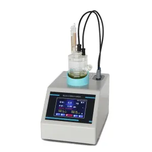 GV20K ASTM D1533 Water Content Tester in Crude Oil Coulometric Karl Fischer Titrator Petroleum Titration Apparatus