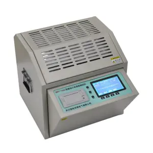HVHIPOT Portable Microcomputer 100kV Insulation Oil Dielectric Strength Tester for Transformer GDOT-100C