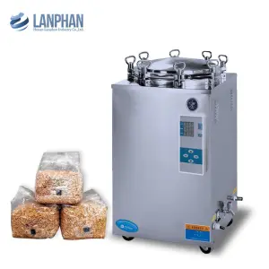 Stainless Steel 150L Steam Sterilization Mushroom Autoclave Vacuum Sterilizer Machine Laboratory