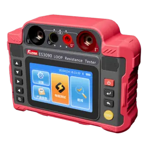 ES3090 Portable Touch Digital Loop Resistance Tester Micro Ohmmeter Contact Resistance Tester