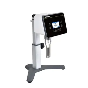 Laboratory Digital Display Color Screen Viscometer Paint Rotary Low Viscosity Tester 0# Spindle