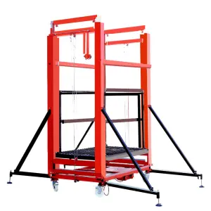 Electric Scaffolding for Construction Prop Electric Scaffolding Lift Platform Construction Hoist Elevator Electric Scaffolding