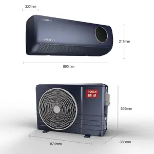 1.5HP Flagship Inverter Air Conditioner with PTC Heating Element Four-Season Dehumidifier Fan Heater Energy-Saving Overheat Protection