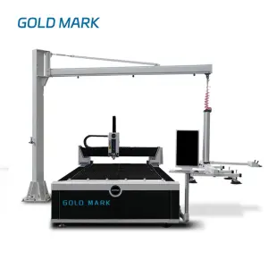 GM3015FA Feeding 1000MM Laser Cutter 130CM 3MM Stainless Steel Cutting Machine