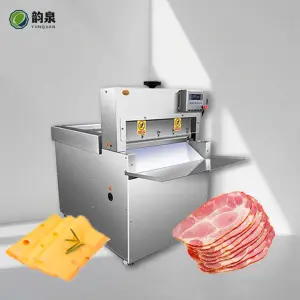 Slicing Machines for Frozen Beef and Mutton in Food Processing Mutton Roll Cutting Machine Cheese Sausage Slicer Bacon Slicer