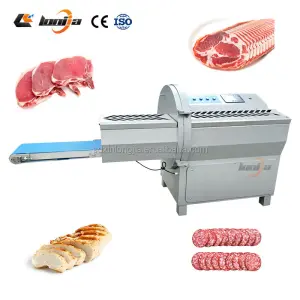 Spare Ribs Pig's Trotters Rebanadora Jamon Halloumi Cheese Cutting Machine Horizontal Meat Slicer Steak Slicer