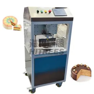 Cake Cutting Machine/ Cake Cheese Bread Slicer/ Ultrasonic Square Round Cake Slicing Machine