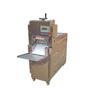 Industrial Cheese Slice Cutting Extra Thin Chicken Breast Bacon Bread Slicing Machine Sausage Slicer
