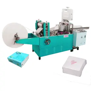 Small Business 1 Color or 2 Color Automatic Napkin Paper Tissue Making Machine