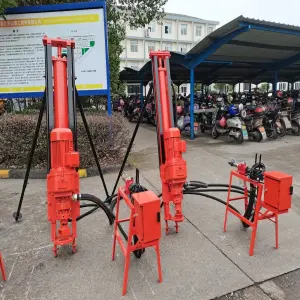 Pneumatic Drilling Machine - 90-150mm Diameter, 25m Depth, High-Strength Steel for Industrial Use