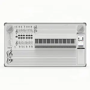 Music Education Board 61 Key Staff Electronic Teaching Equipment for Primary and Secondary School Students