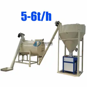 Premix Plaster Production Machine Wall Putty Dry Mortar Mixer Machine Tile Adhesive Manufacturing Line